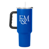 Franklin & Marshall College 40oz Flipside Powder Coat Tumbler - Logo Brands - Flyclothing LLC