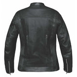 Sophie - Ladies Spandex Leather Jacket - Unik Just for Bikers - Flyclothing LLC
