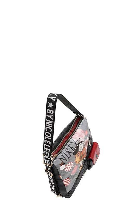 Nicole Lee USA Convertible Adjustable Strap Backpack Bag - Trendsi - Flyclothing LLC