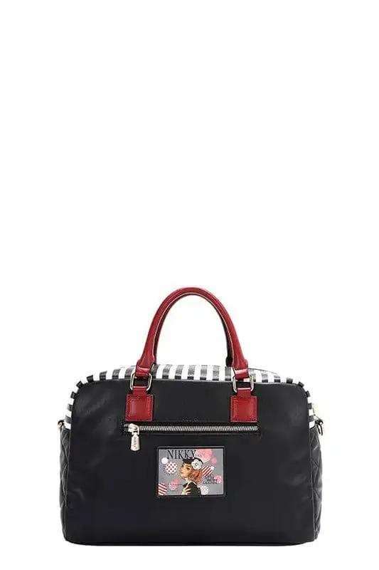 Nicole Lee USA Eco-Leather Boston Bag - Trendsi - Flyclothing LLC