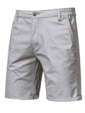 Men's Elastic Waist Shorts with Pockets - Trendsi - Flyclothing LLC
