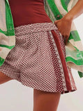 Elastic Waist Shorts - Trendsi - Flyclothing LLC