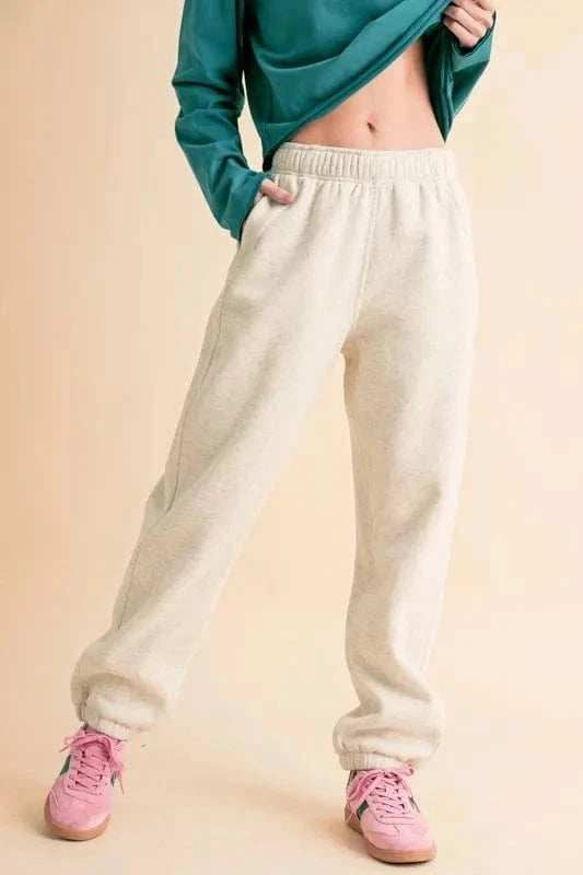 Aemi+Co Drawstring Elastic Waist Joggers - Trendsi - Flyclothing LLC