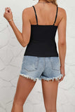 Lace Detail Scoop Neck Cami - Trendsi - Flyclothing LLC
