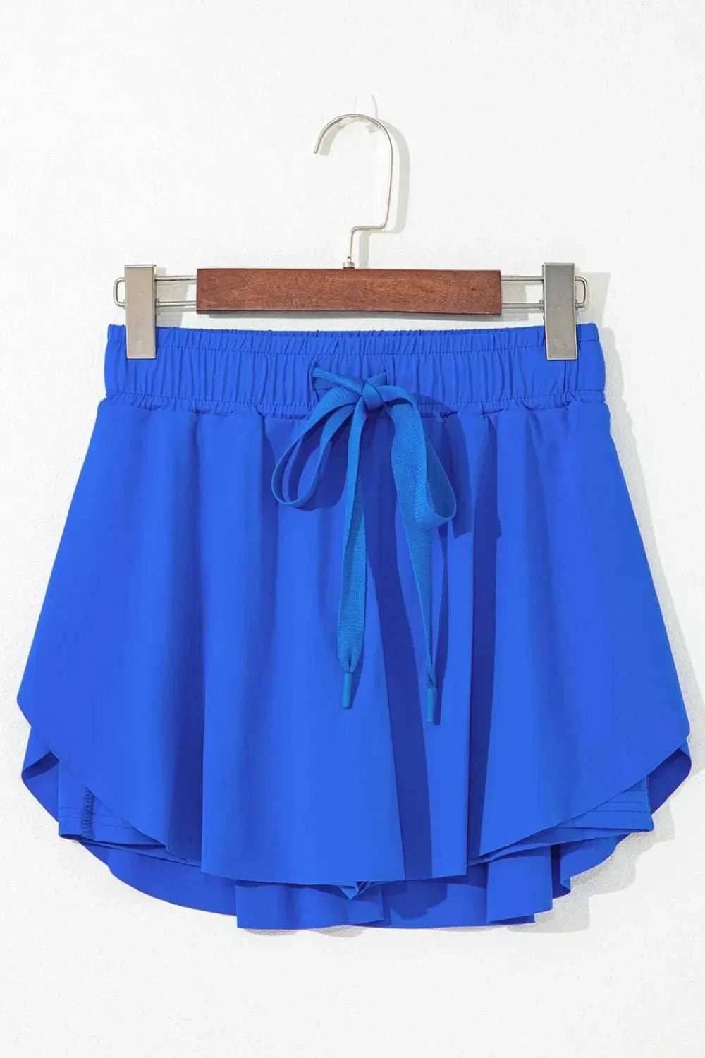 Drawstring Active Skorts - Trendsi - Flyclothing LLC