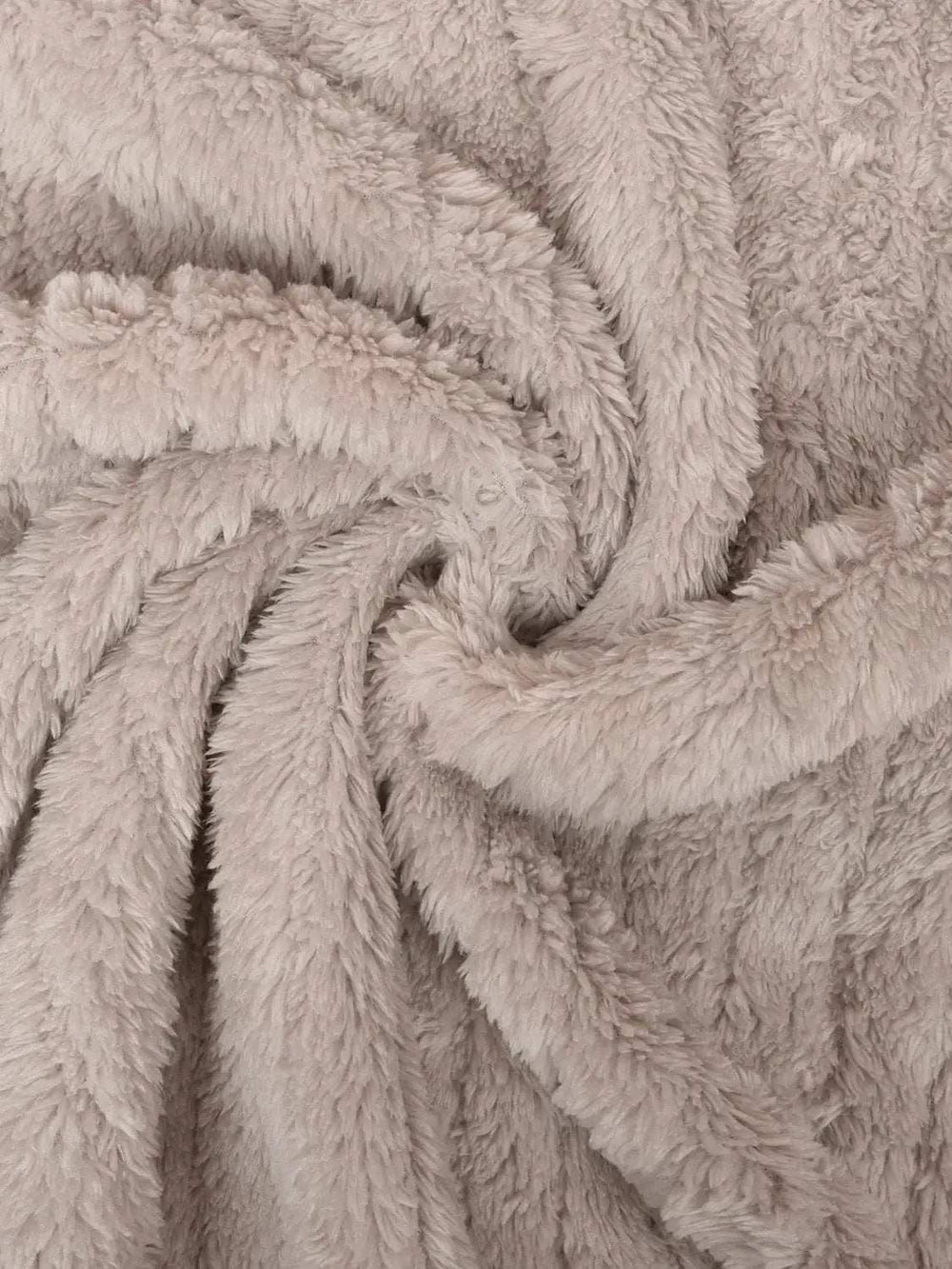 Plus Size Open Front Long Sleeve Hooded Fuzzy Jacket - Trendsi - Flyclothing LLC