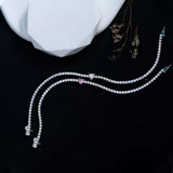 2.42 Carat Moissanite 925 Sterling Silver Bracelet - Trendsi - Flyclothing LLC