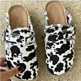 Round Toe Flats Loafers - Trendsi - Flyclothing LLC