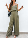 Spaghetti Strap Cami and Wide Leg Pants Set - Trendsi - Flyclothing LLC
