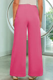 Drawstring Wide Leg Pants with Pockets - Trendsi - Flyclothing LLC