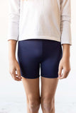 Navy Twirl Shorts - Mila & Rose ® - Flyclothing LLC