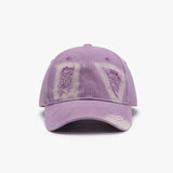 Distressed Cotton Baseball Cap - Trendsi - Flyclothing LLC