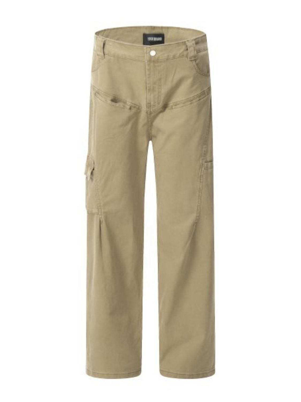 Men's Straight Leg Cargo Pants - Trendsi - Flyclothing LLC