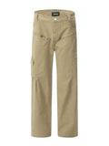 Men's Straight Leg Cargo Pants - Trendsi - Flyclothing LLC