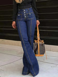 Flare Jeans with Pockets - Trendsi - Flyclothing LLC