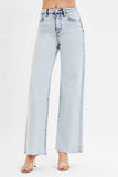 RISEN Full Size High Rise Wide Leg Jeans Plus Size - Trendsi - Flyclothing LLC