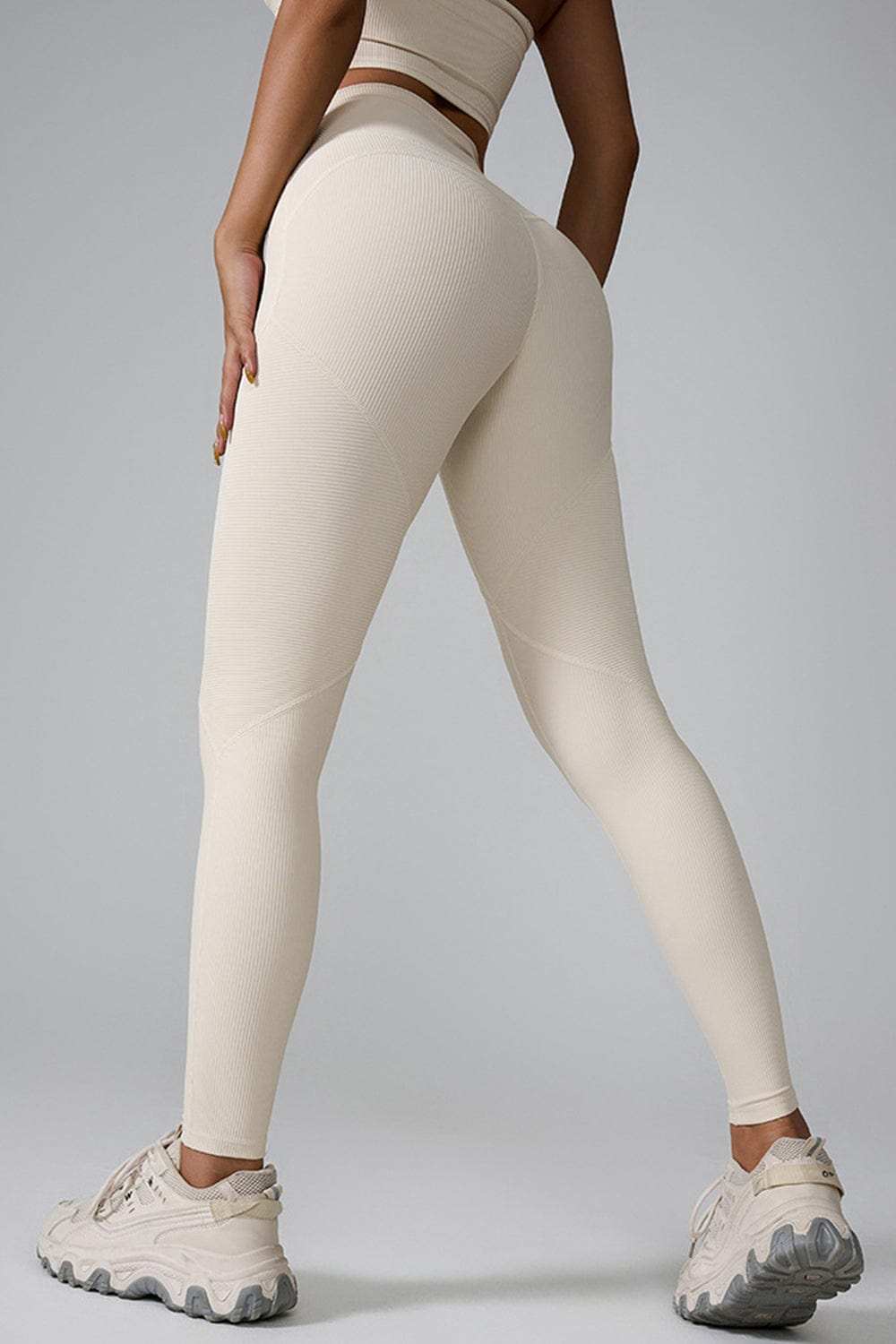 High Waist Active Leggings - Trendsi - Flyclothing LLC