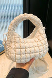 Quilted Puffy Removable Strap Crossbody Bag - Trendsi - Flyclothing LLC