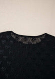 Bow Round Neck Long Sleeve Top - Trendsi - Flyclothing LLC