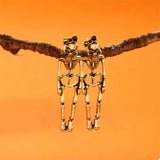Halloween Skeleton Drop Earrings - Trendsi - Flyclothing LLC