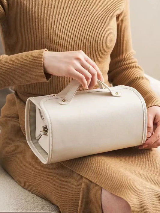 Top Handle Makeup Bag - Trendsi - Flyclothing LLC