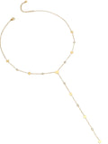18K Gold-Plated Heart Zircon Necklace - Trendsi - Flyclothing LLC