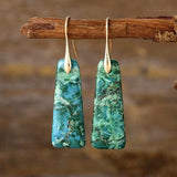 Copper Natural Stone Earrings - Trendsi - Flyclothing LLC