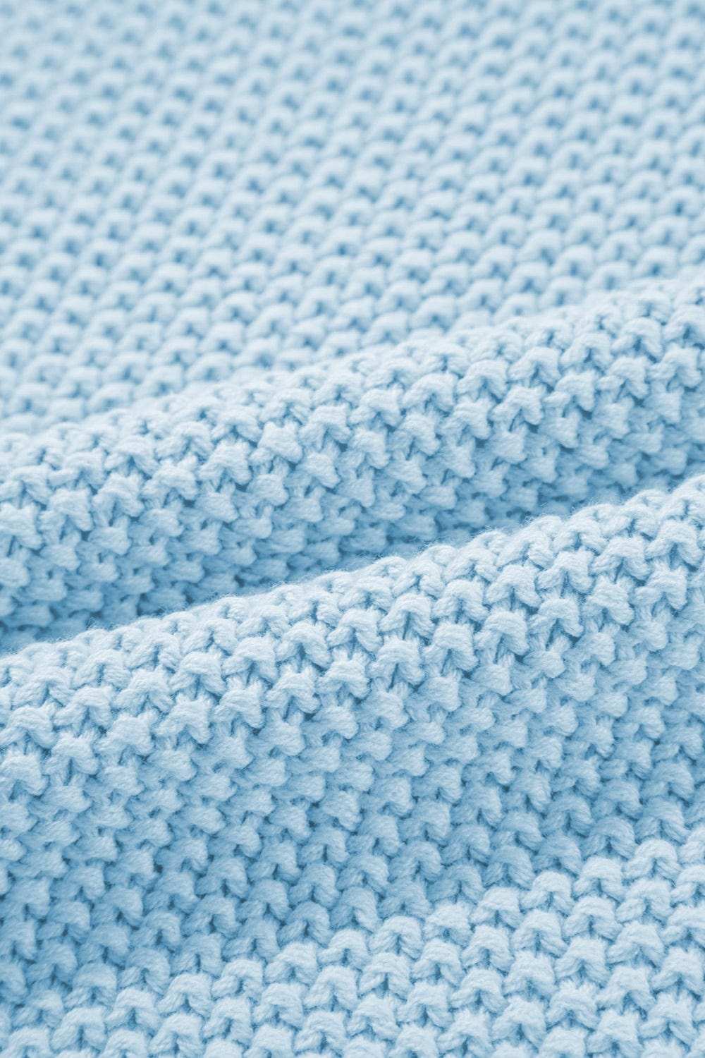 Turtleneck Cap Sleeve Sweater - Trendsi - Flyclothing LLC