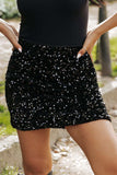 Sequin Mini Skirt - Trendsi - Flyclothing LLC
