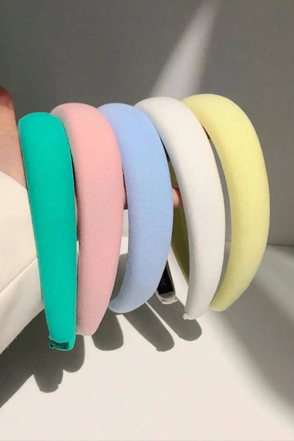 Solid Polyester Wide Headband - Trendsi - Flyclothing LLC