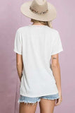 BiBi Colr Block Waffle Knit Top - Trendsi - Flyclothing LLC