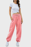 Elastic Waist Joggers with Pockets - Trendsi - Flyclothing LLC