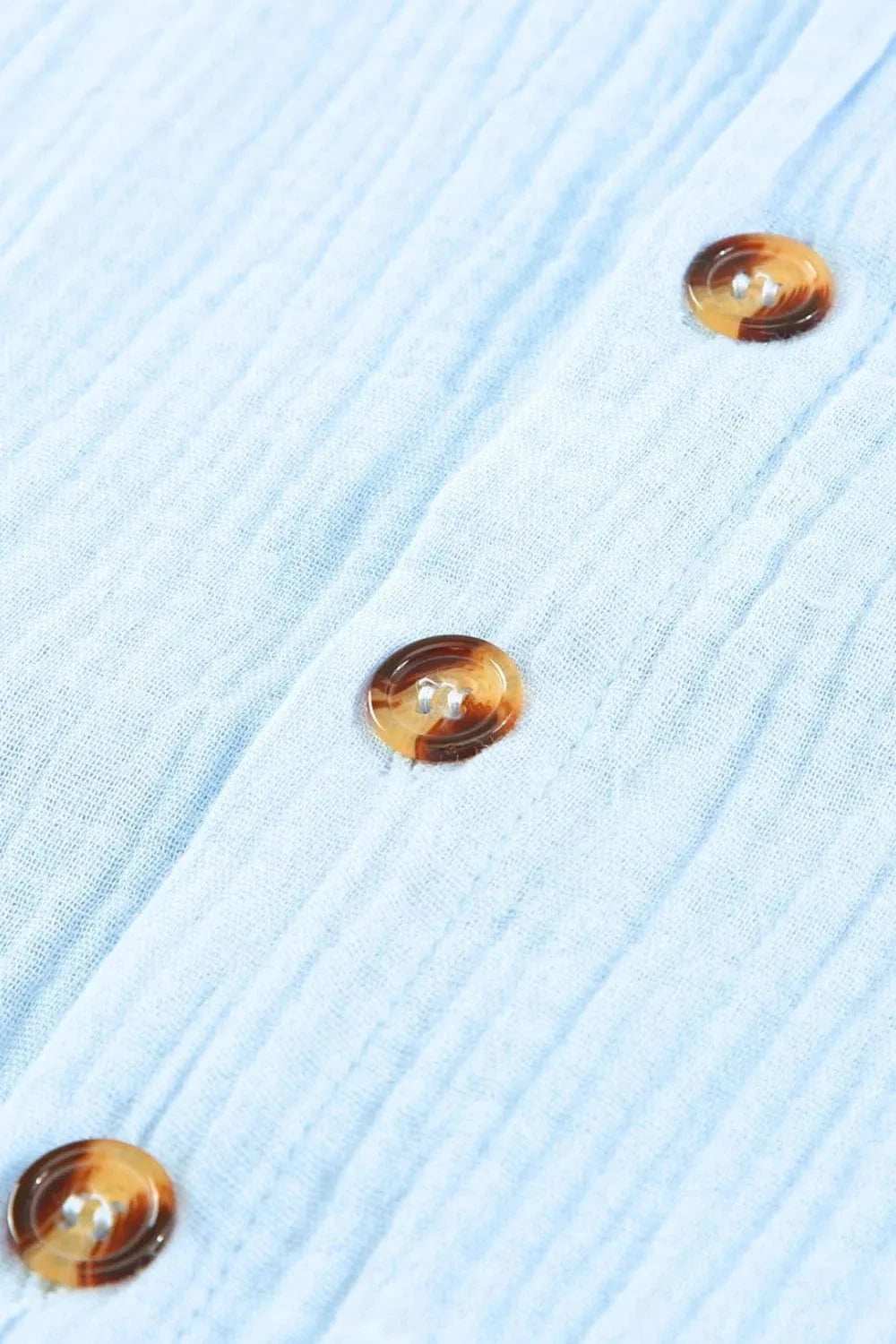 Button Down Short Sleeve Midi Shirt Dress - Trendsi - Flyclothing LLC