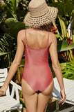 Square Neck One-Piece Swimwear - Trendsi - Flyclothing LLC
