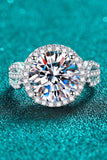 5 Carat Moissanite 925 Sterling Silver Ring - Trendsi - Flyclothing LLC