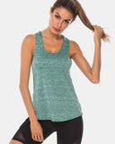 Full Size Scoop Neck Wide Strap Active Tank - Trendsi - Flyclothing LLC