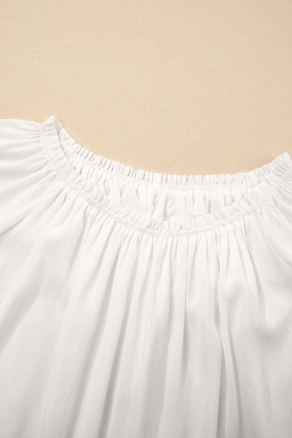 Lace Detail Off-Shoulder Blouse - Trendsi - Flyclothing LLC