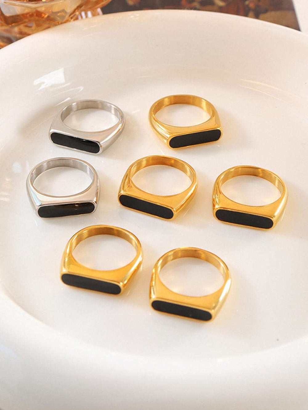 Titanium Steel Oil Drip Ring - Trendsi - Flyclothing LLC