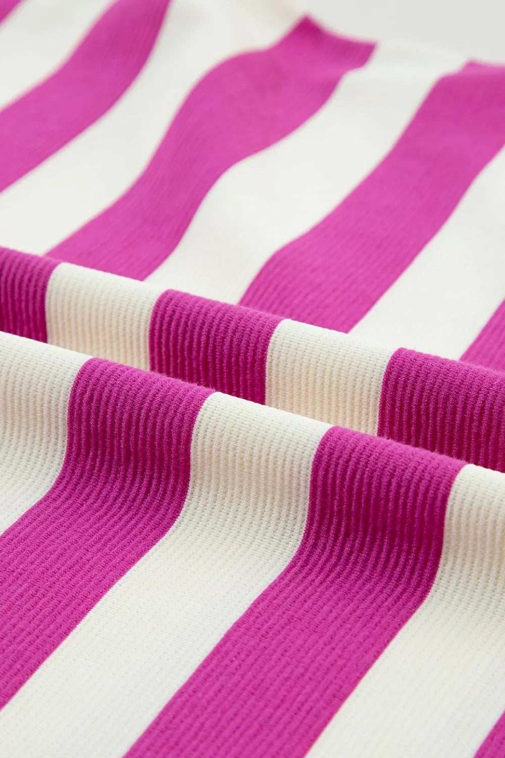 Stripe Cap Sleeve Pocketed Shift Tee Dress - Trendsi - Flyclothing LLC