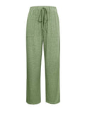 Tied Wide Leg Pants with Pockets - Trendsi - Flyclothing LLC