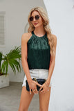 Sequin Grecian Neck Tank - Trendsi - Flyclothing LLC