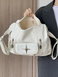 Adjustable Strap Star Decor Convertible Crossbody Bag - Trendsi - Flyclothing LLC