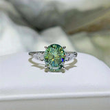 3 Carat Moissanite 925 Sterling Silver Ring - Trendsi - Flyclothing LLC