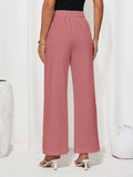 High Waist Wide Leg Pants - Trendsi - Flyclothing LLC