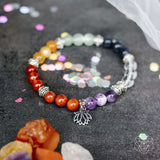 7 Chakra Bracelet and Stones Set - Conscious Items - Flyclothing LLC