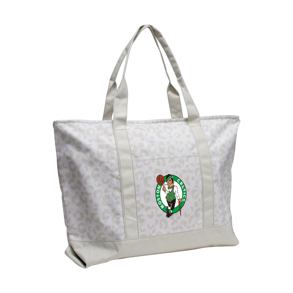 Boston Celtics Leopard Pattern Tote - Logo Brands - Flyclothing LLC