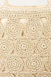 Fame Square Braided Pattern Tote Bag - Trendsi - Flyclothing LLC