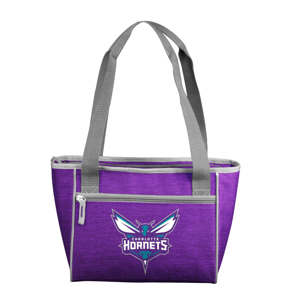 Charlotte Hornets Crosshatch 16 Can Cooler Tote - Logo Brands - Flyclothing LLC