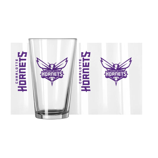 Charlotte Hornets 16oz Gameday Pint Glass - Logo Brands - Flyclothing LLC
