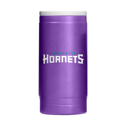 Charlotte Hornets 12oz Flipside Powdercoat SlimCan Coolie - Logo Brands - Flyclothing LLC